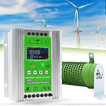Wind Solar Hybrid MPPT Charge Controller 12V 24V with Dump Load and LCD for Home Boat Street Light