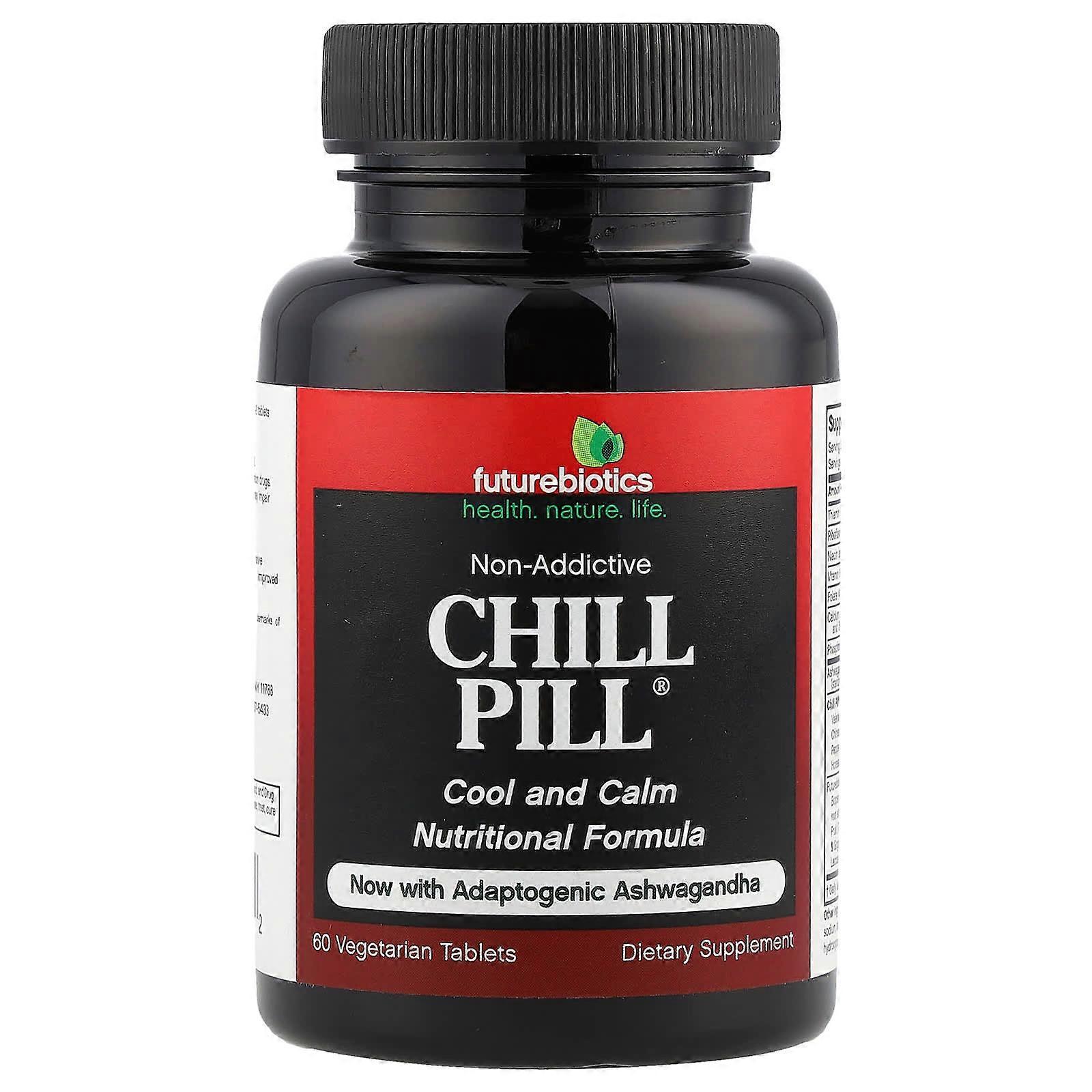 FutureBiotics, Chill Pill, 60 Vegetarian Tablets