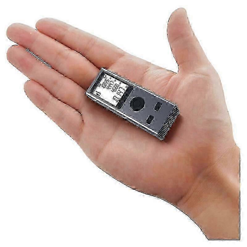 Mini 30m Laser Distance Meter USB Rechargeable Digital Range Finder