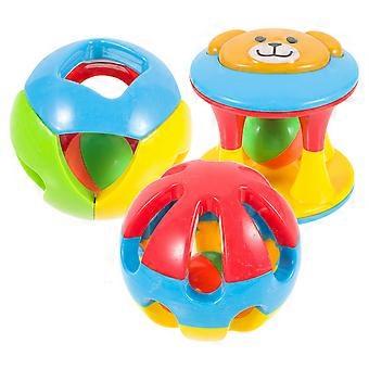 3pcs Perroquet Oiseau Anneau De Dentition Boule À Mâcher Jouet Perroquet Perroquet Accessoires pour Perruche Cockatiel Perroquet