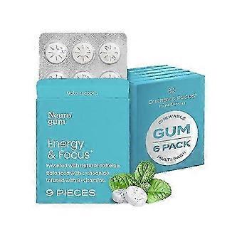 Mint-flavored Energy Candy, Caffeine Based Neuro Energy Support -xdl3