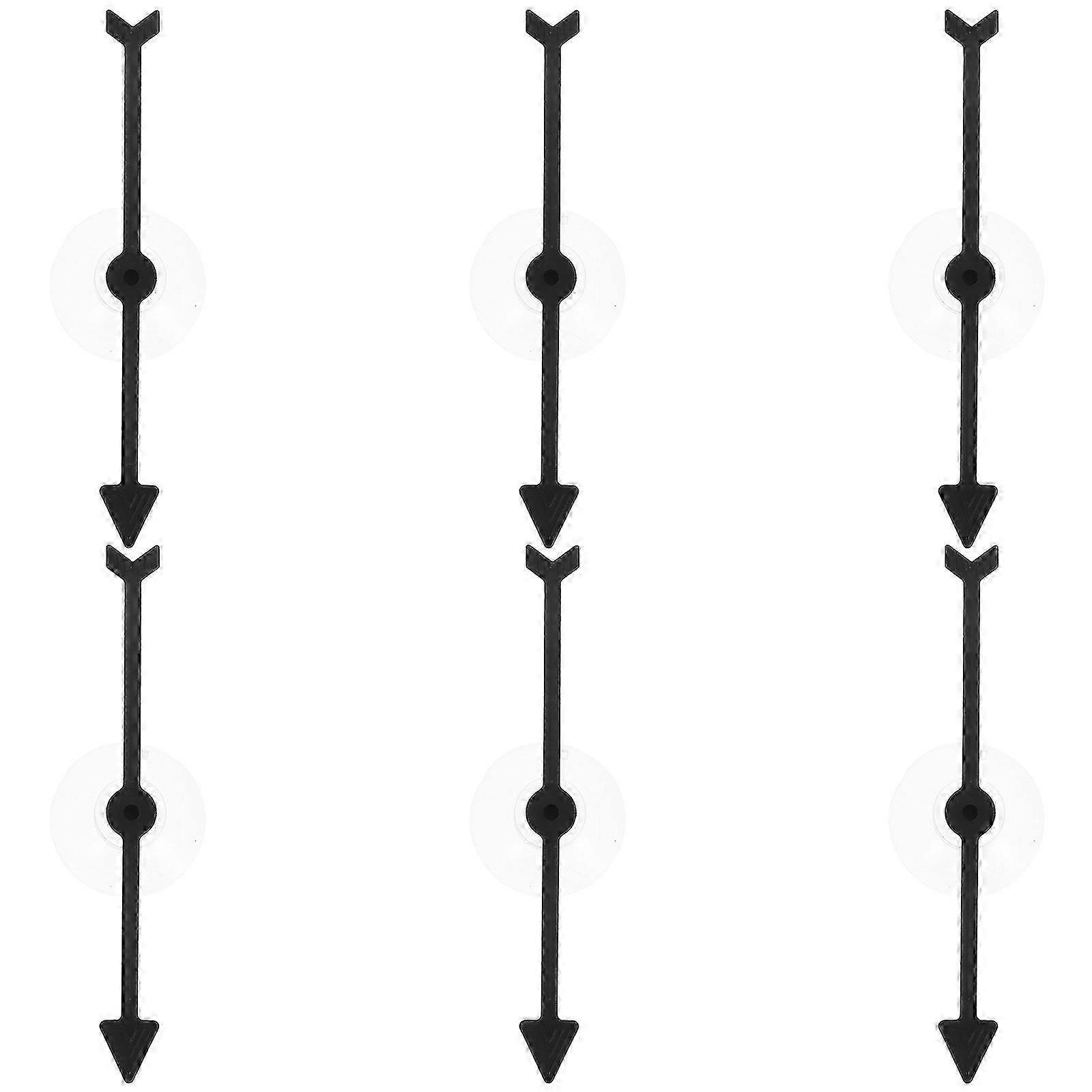 Game Arrow Pointer Rotating Suction Arrow for Party 6Pcs Set