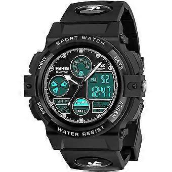 Reloj deportivo digital para niños, resistente al agua, deportivo, informal, electrónico y analógico.