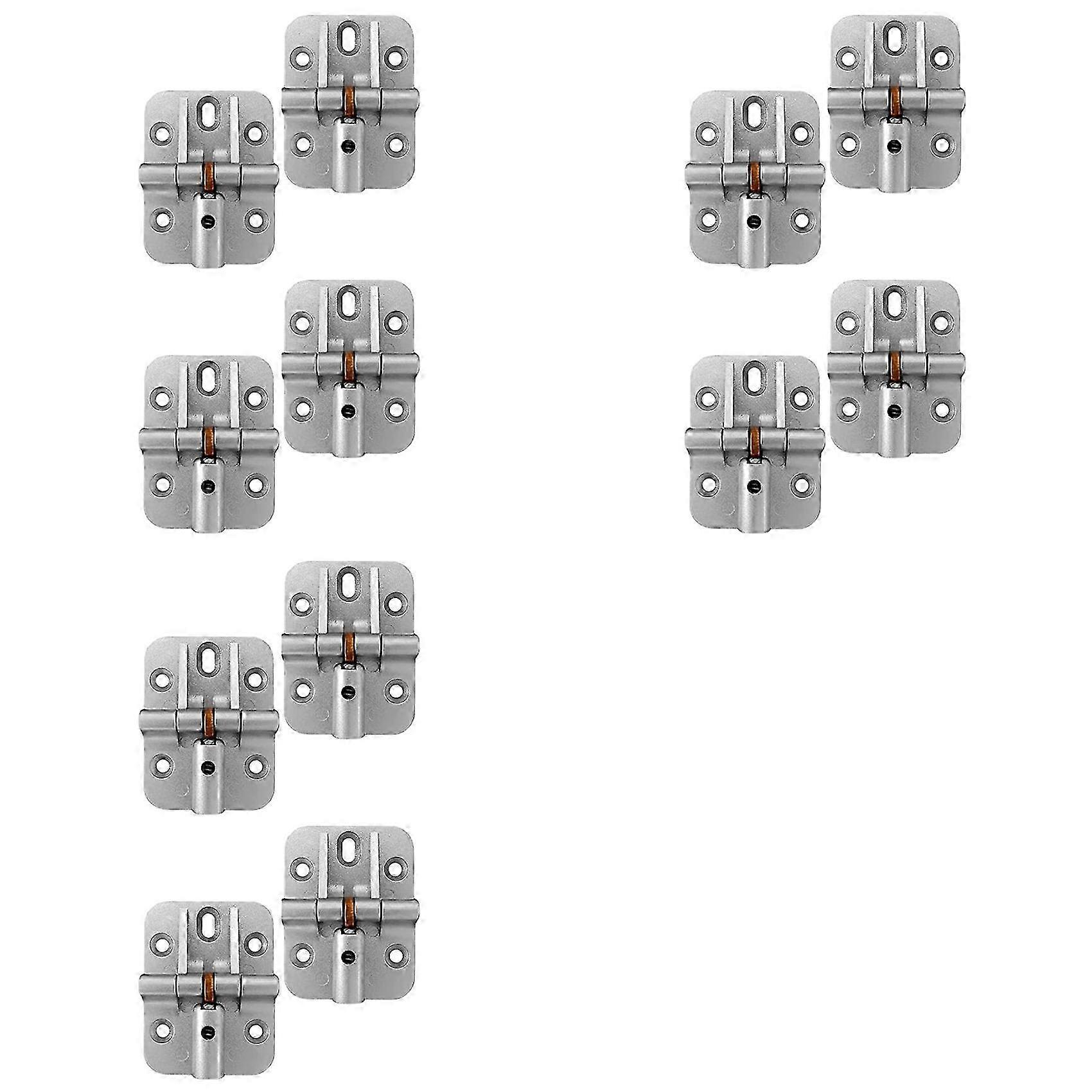 Adjustable 180 Degree Hinge, Locking Hinge Folding Hinge, Adjustable Door Hinge, Leaf Table Hinge, 12PCS