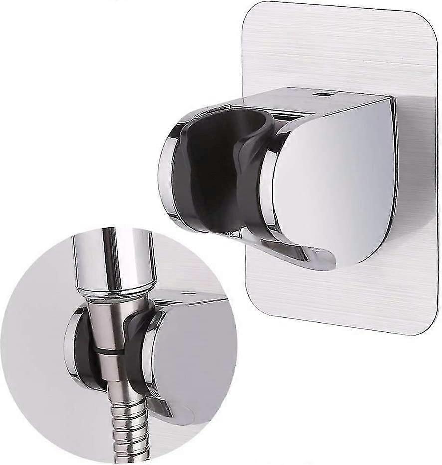 Hand Shower Bracket No Drilling Glue Angle Adjustable Shower Holder
