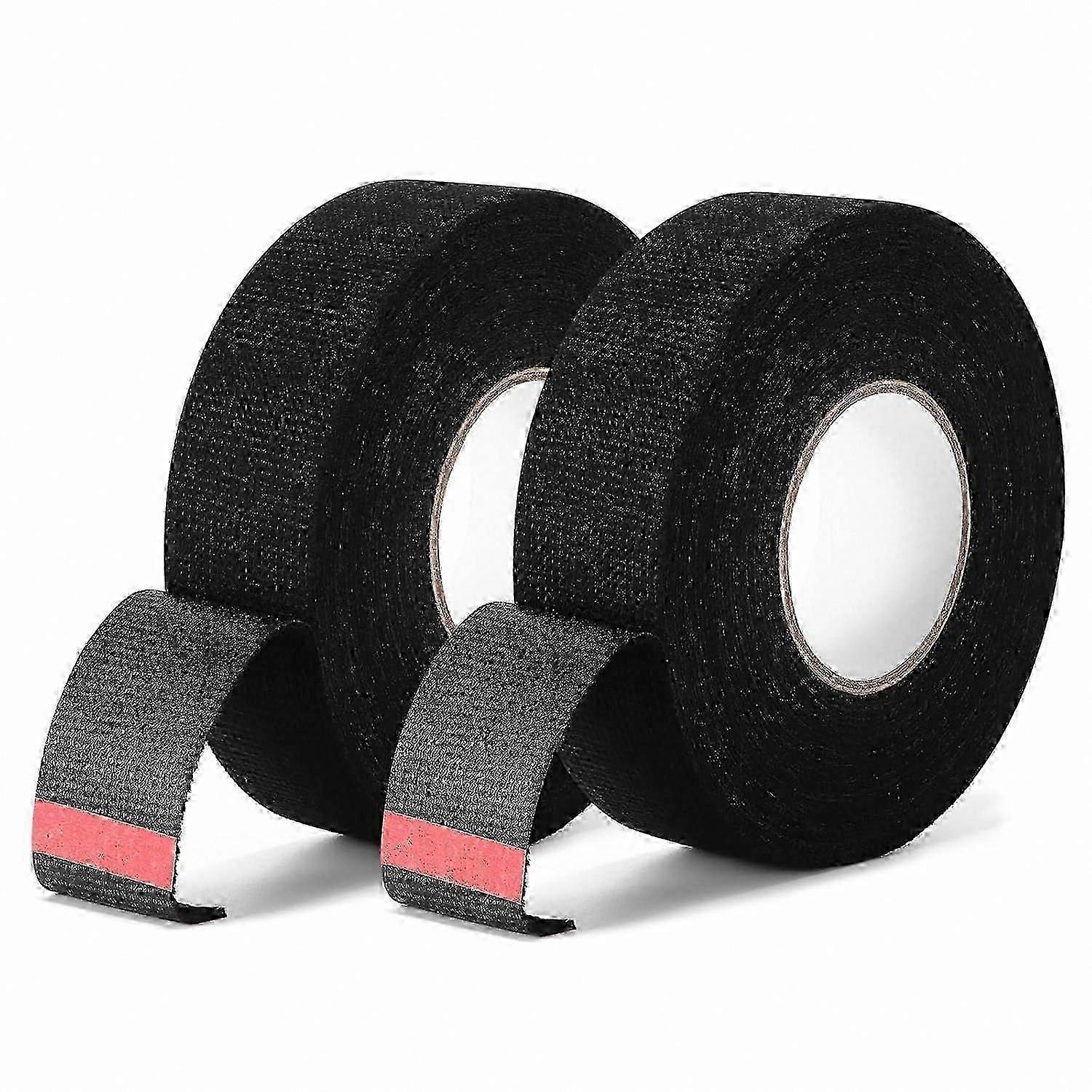 2-Pack High-Temperature Fabric Electrical Tape for Wire Harness Solution