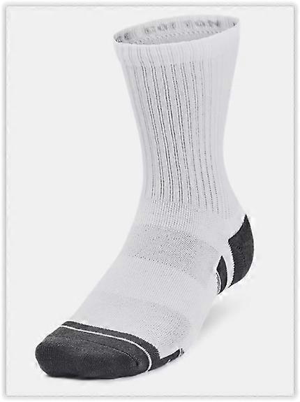 Under Armour Performance 3 Pack Cotton Mid-High Crew Socks 1379530