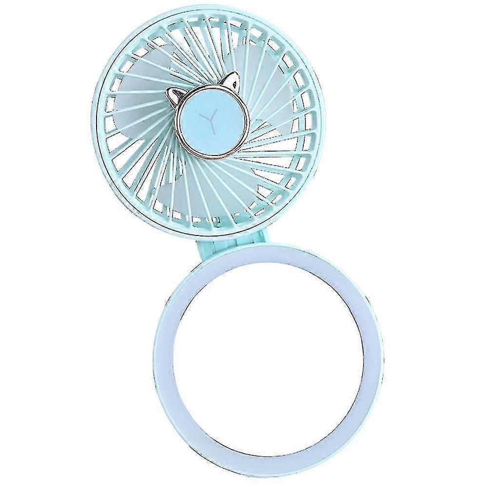 Mini Portable Rechargeable Usb Fan (green)