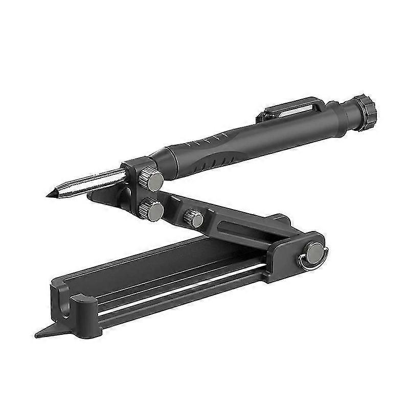 Profile Scribing Tool Precise Ruler Woodworking Measuring Gauge Multi-function