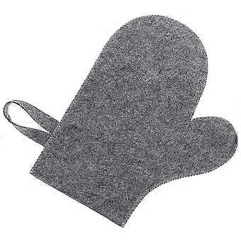 Felt Sauna Glove Bathing Sauna Felt Mitt Felt Sauna Mitt Sauna Heat Protecting Mitten