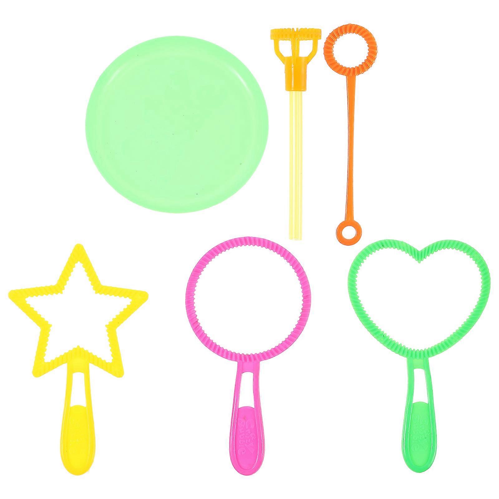 Bubble Wand Toy Bubble Use 6Pcs Fun Children Blower Set