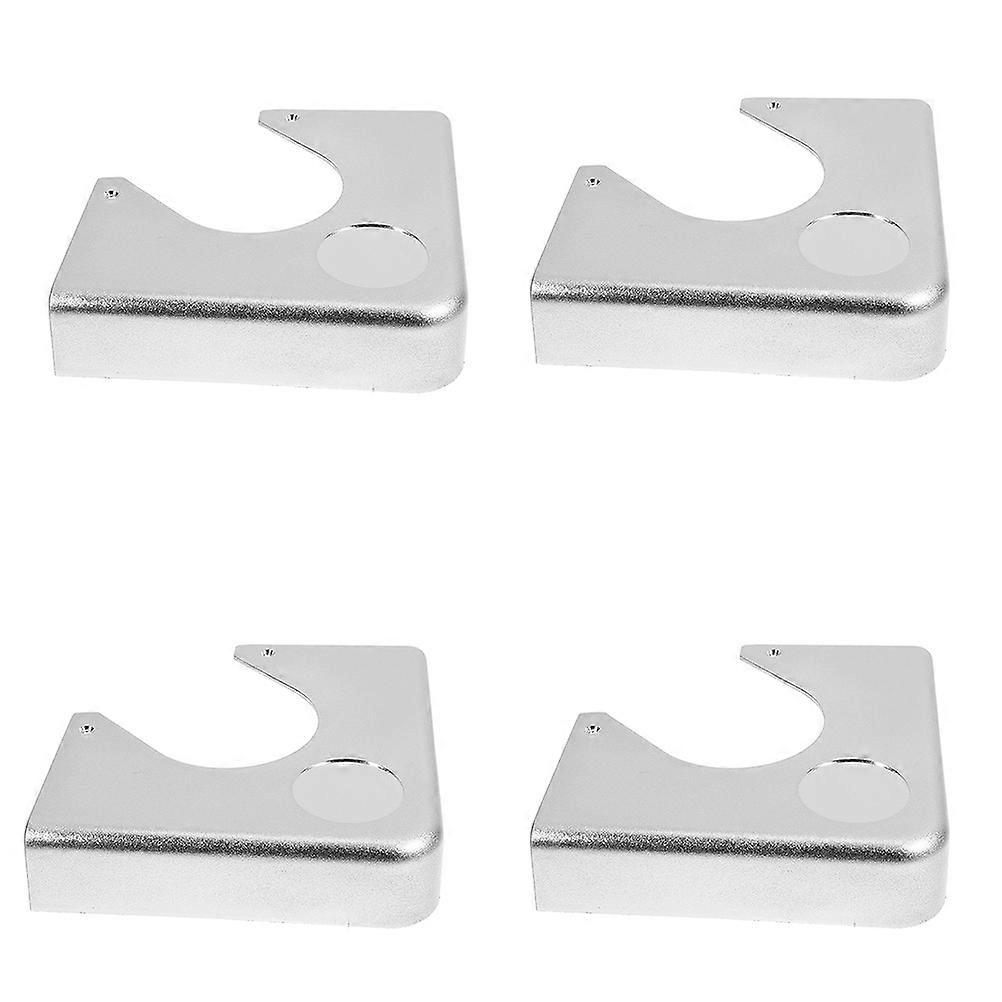 4pcs Billiard Table Corner Plate Billiard Pool Table Corner Pool Table Metal Corner