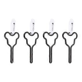 Dog Leash Bag Clip Poop Bag Holder for 4Pcs Hands-Free Walking Supplies