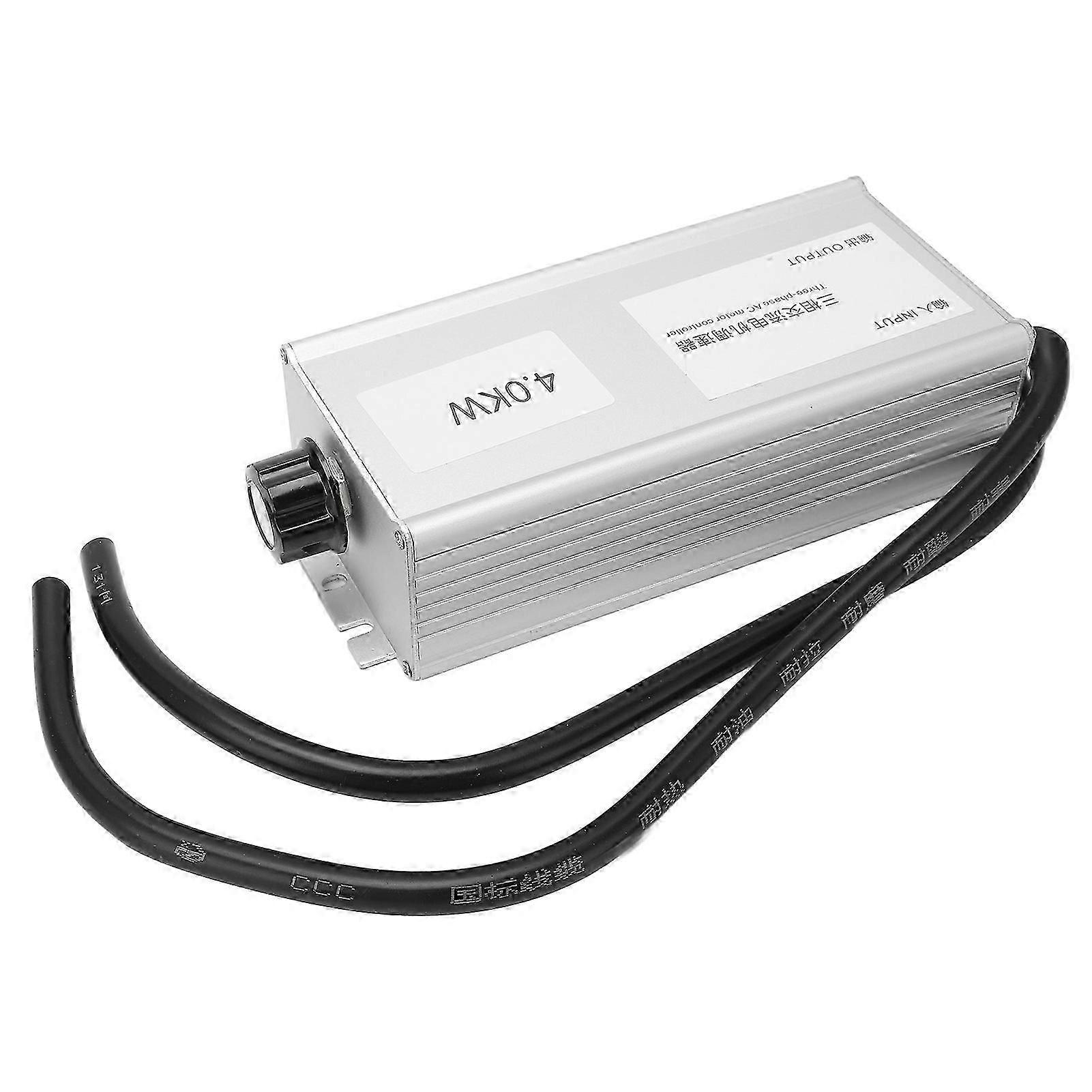 3 Phase AC Motor Controller 380V 4KW Stepless Speed Control