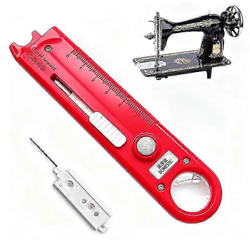 Automatic Needle Threader For Household Sewing Machine, 4 In 1 Multi Function Sewing Tool With Spare Hook Needle Supply