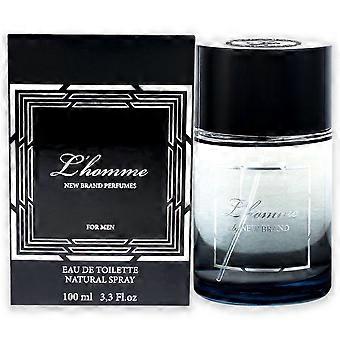 New Brand L Homme für Herren 3.3 oz Eau de Toilette Spray