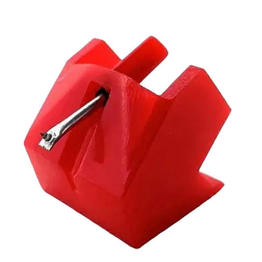 Stylus compatible with LP Phonograph Turntable Accessories, Red