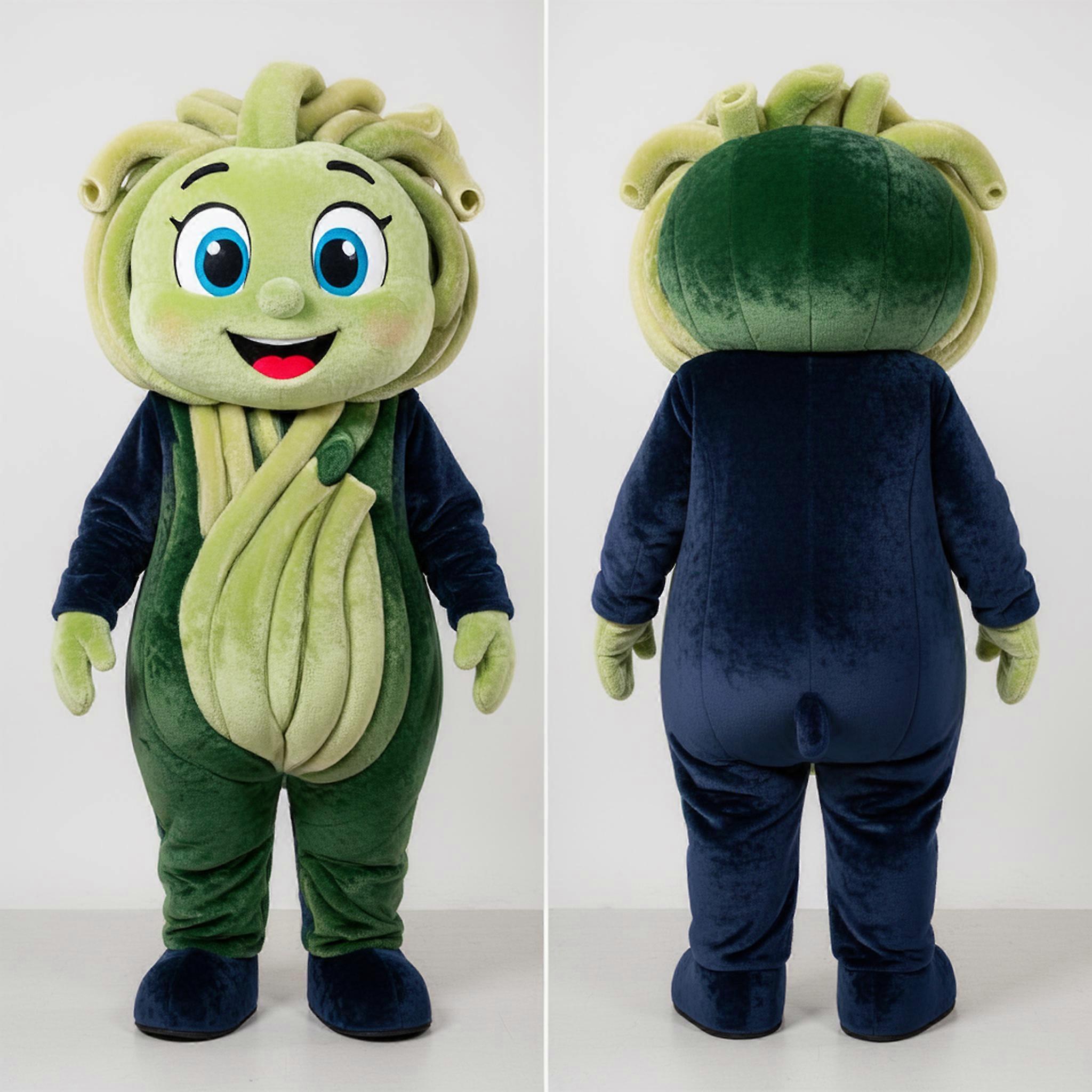 MASTICOT Navy Velvety Pesto Pasta Mascot