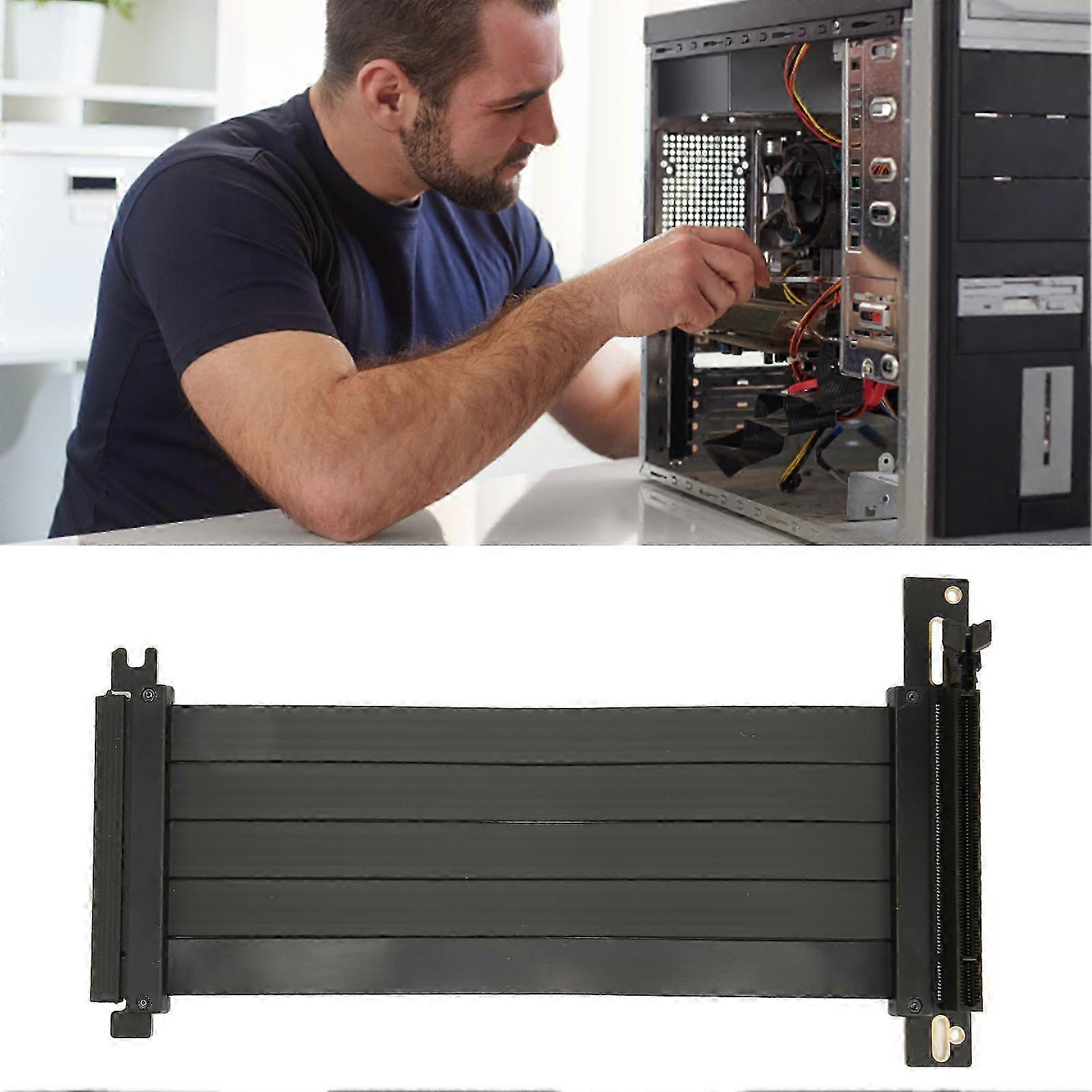 PCIe 4.0 X16 20cm 90° Riser Cable