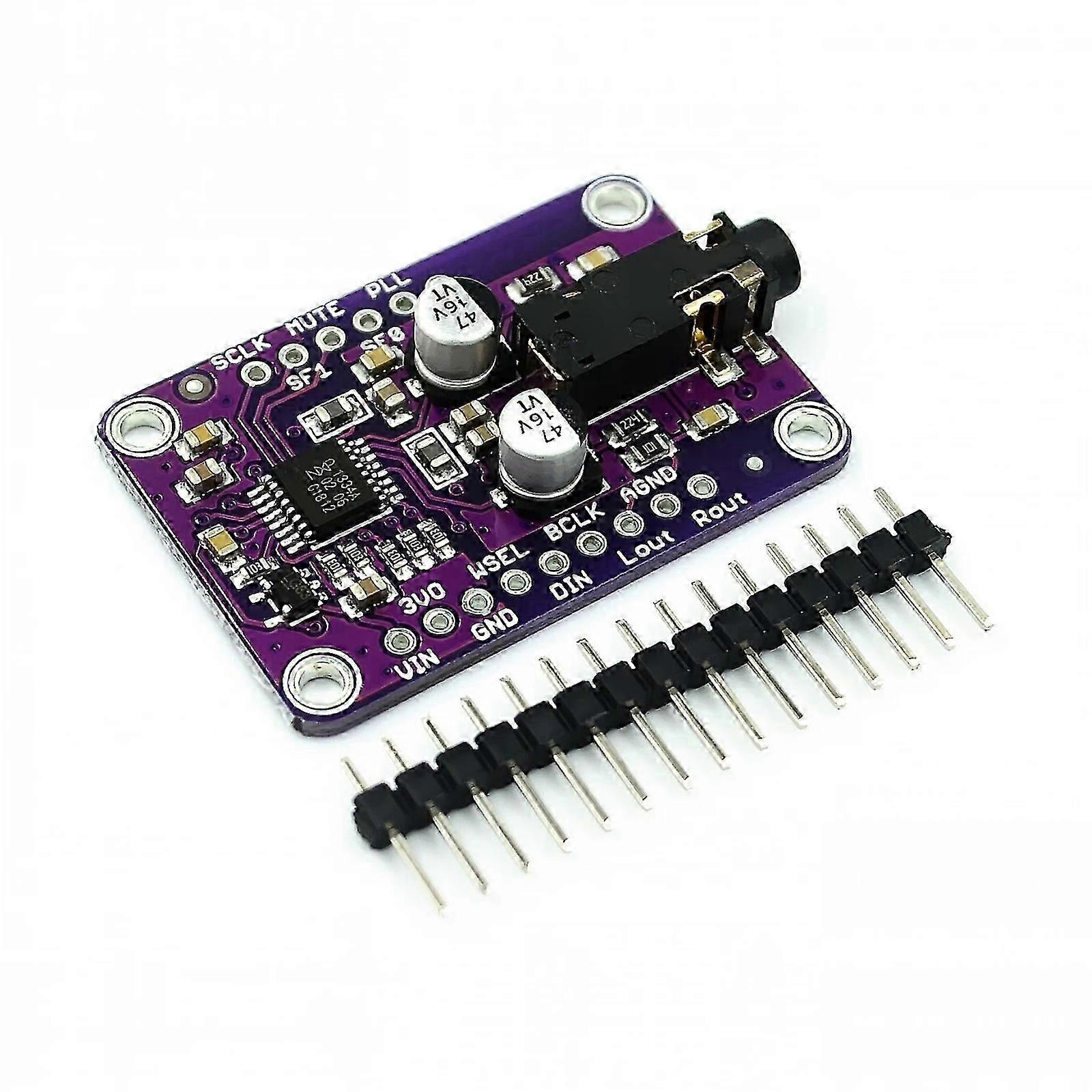 UDA1334A Stereo Auditory Conversion Module Pair Supports Left or Right Channel Selection 3-5V