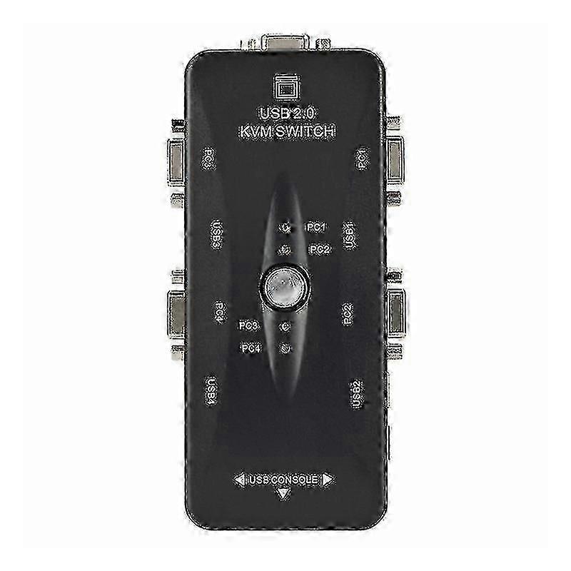 4 Ports Usb Switcher With 4 Inputs 1 Output High Definition Switch Box