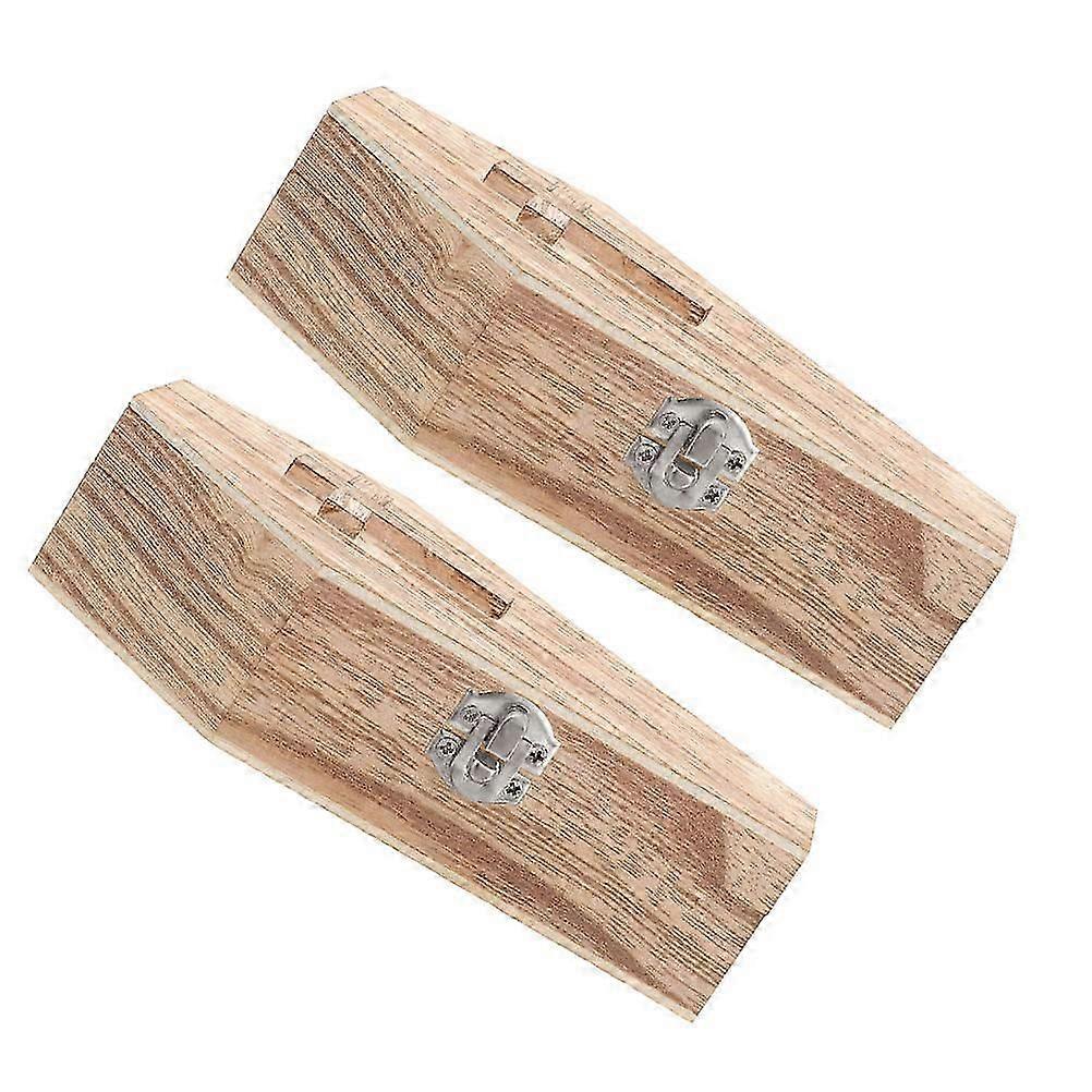Halloween Decor 4Pcs Small Coffin Storage Boxes
