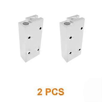 2PCS E3D Super Volcano Aluminum Heating Block - Fit for Voron 2.4 3D Printer DIY Hotend Nozzle PartS YF