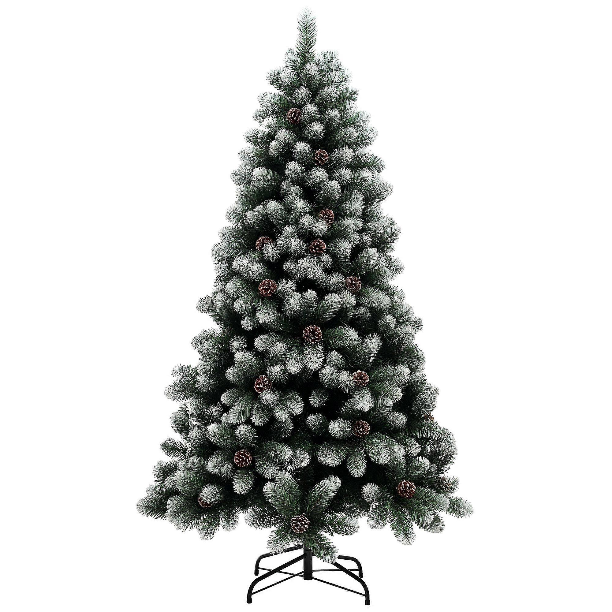 6ft Snow-Dipped Artificial Pine Christmas Tree