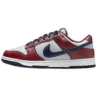 Tênis Nike Dunk Respirável de Cano Baixo para Skate Unissex Cinza e Vermelho HF5441-003