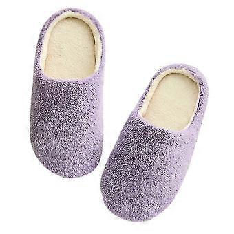 Plush Fleece Indoor Slippers, Winter Shoes for Women,l