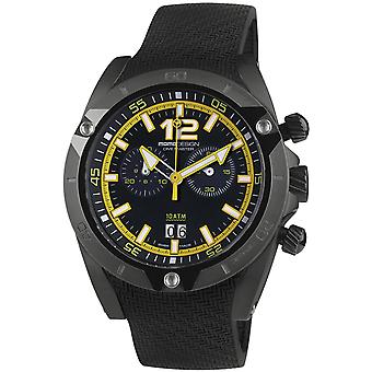 Momodesign dive master city Quartz Analog Man Watch with MD282BK-31 Rubber Bracelet