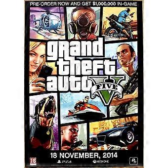Grand Theft Auto GTA V 5 PS3 Memory Puzzle 848