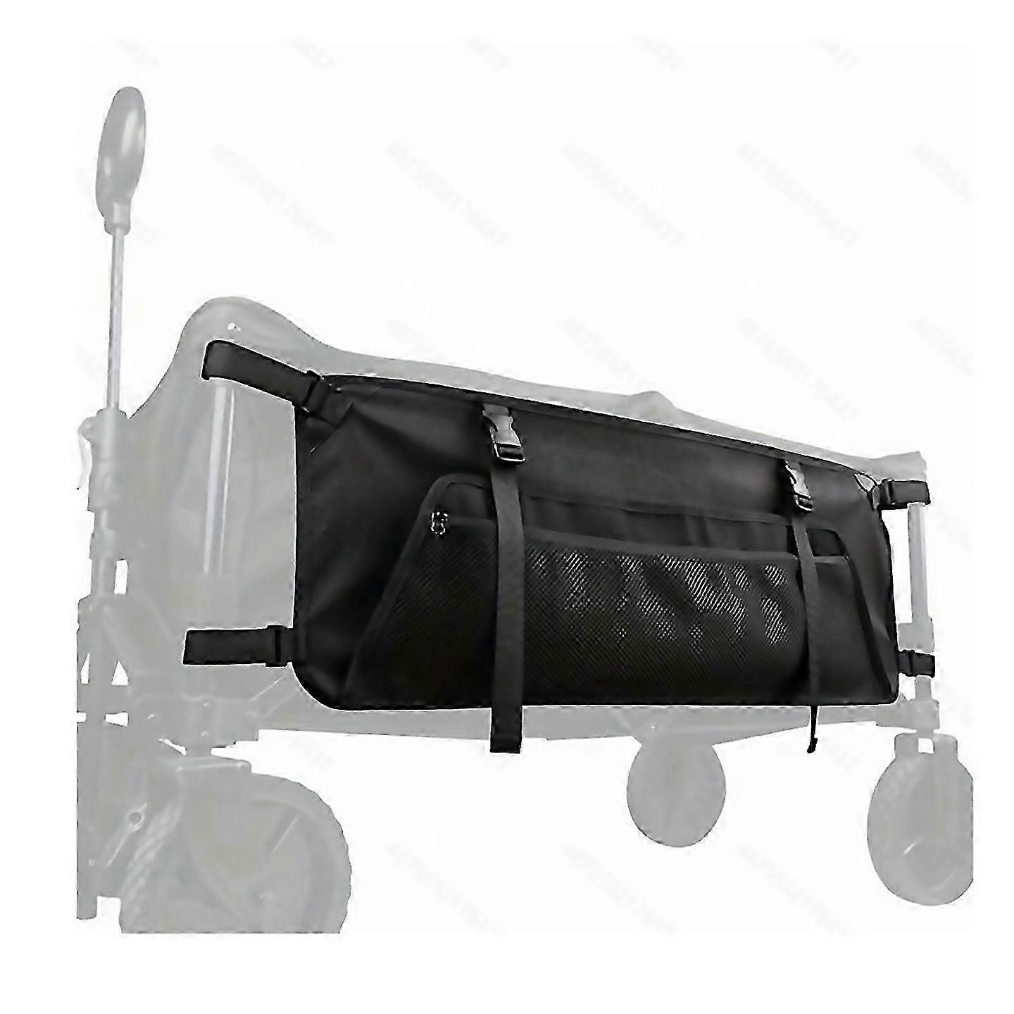 Large Capacity Folding Cart Side Pockets