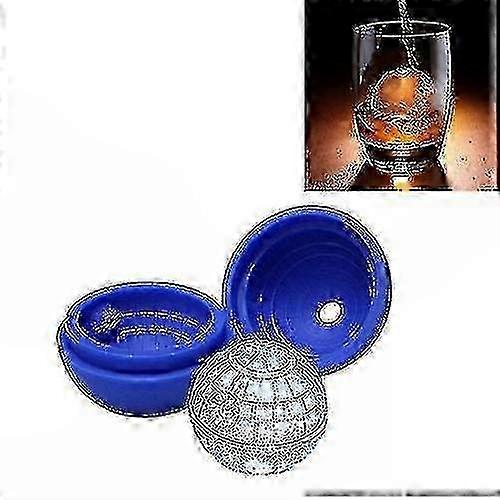 Dark Blue Globe Ice Tray