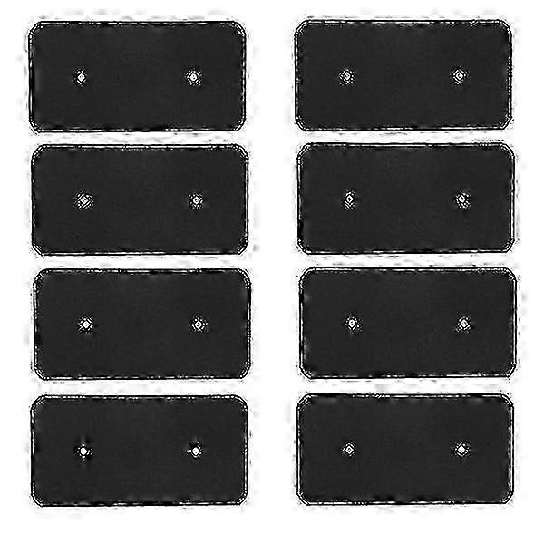 Black Dryer Filter 8-Pack Replacement compatible with Various Models