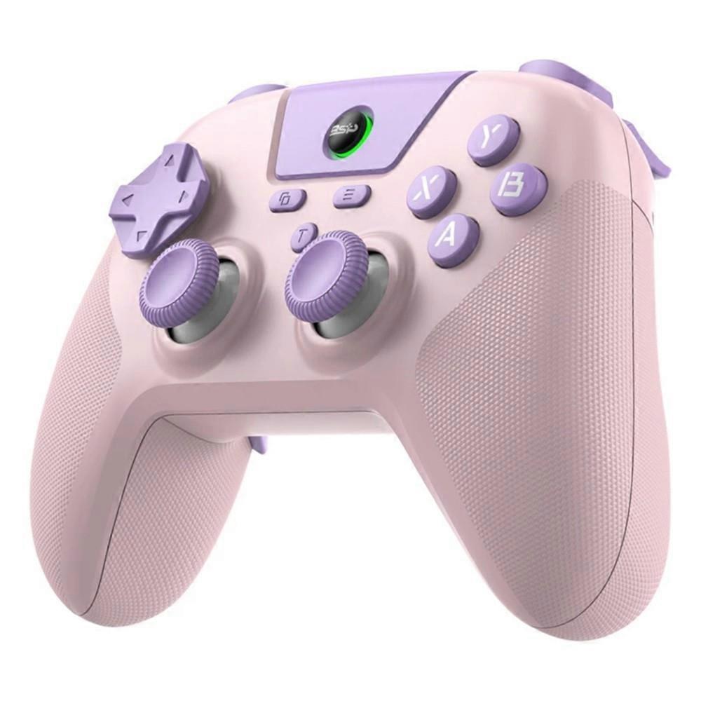 Wireless Gaming Controller Bluetooth 5.4 Gamepad for PC PS3 PS4 PS5 Android IOS for Switch Turbo Macro Back Key Pink