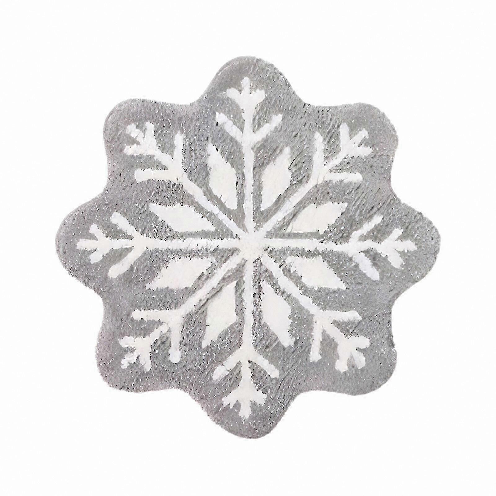 Snowflake Shaped Low-Profile Non-Slip Mat
