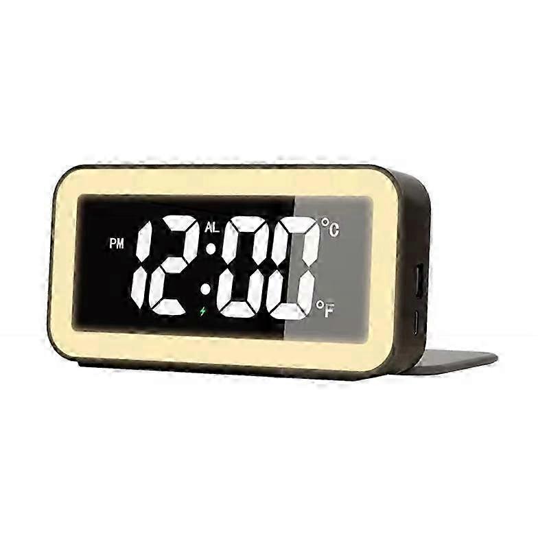 Folding LED Clock With Wireless Charger