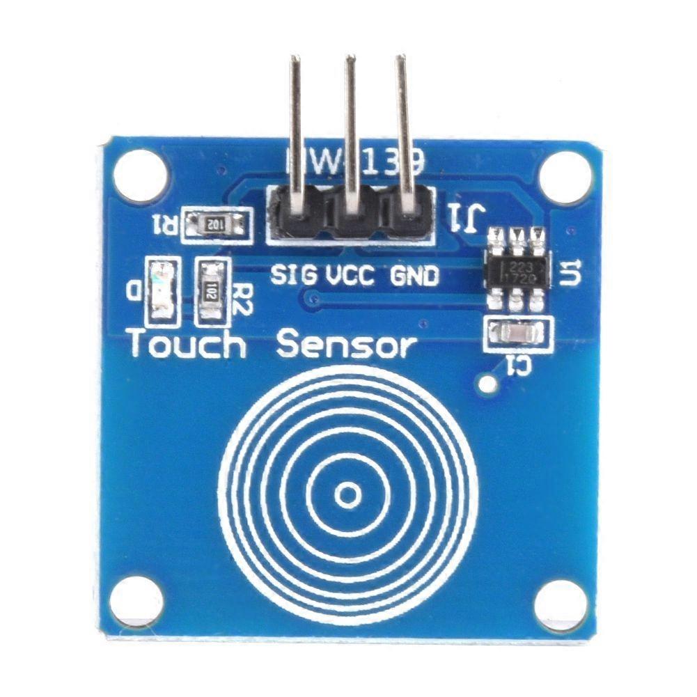 5Pcs TTP223B Digital Sensor Module Capacitive Type Touch Switch Module YEMAA