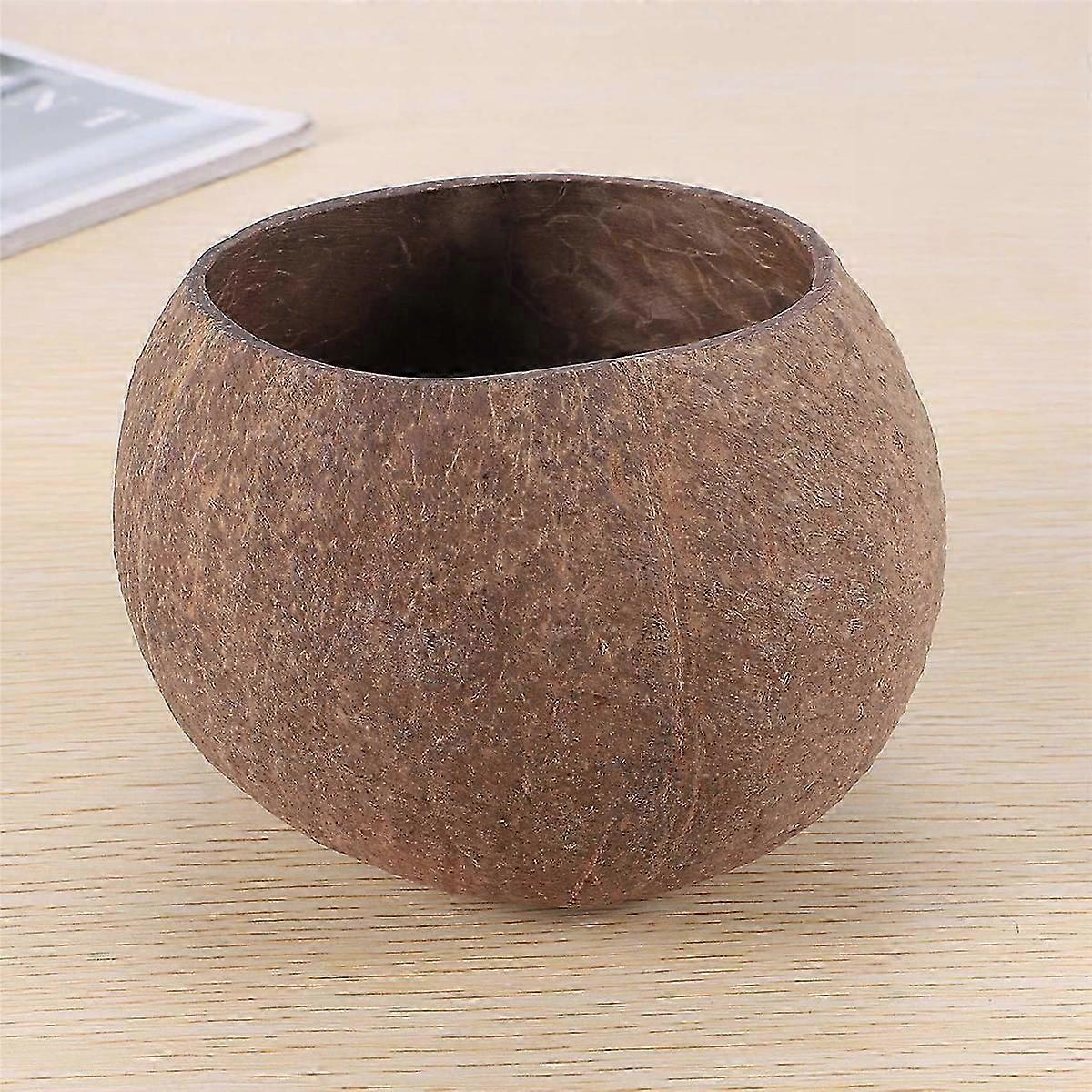 Organic Coconut Shell Decor Bowls