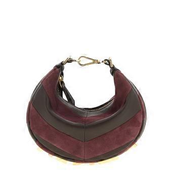 Fendi Multicolor Lamb Leather Handbag