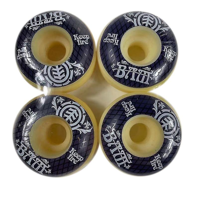 4 قطع عجلات سبورد 54 مم بو نيس S المجلس 85a عجلات المجلس لمجلس سكات