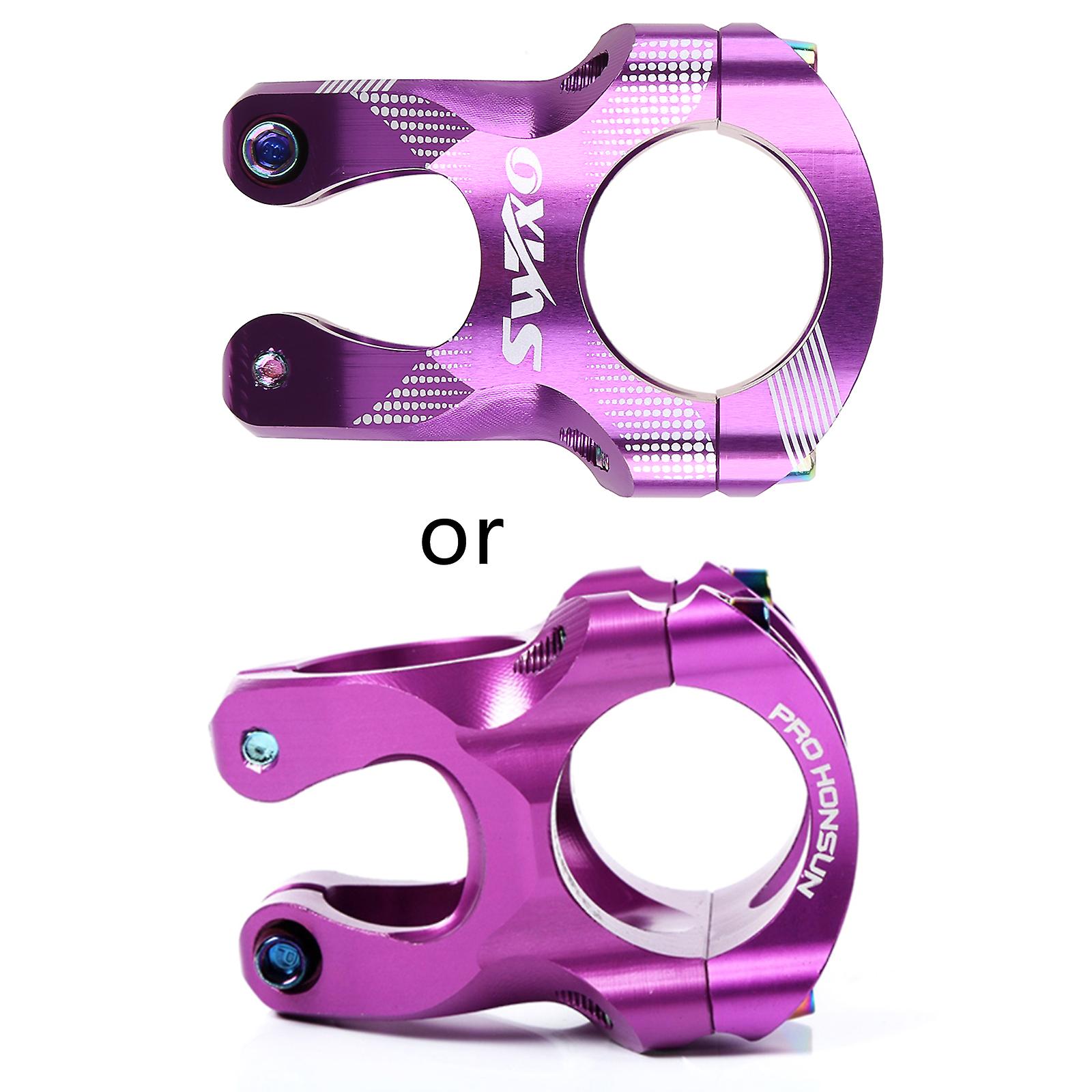 Ultra-Léger VTT Vélo Potence CNC Guidon Vélo Barre Courte Alliage D’aluminium Pivot