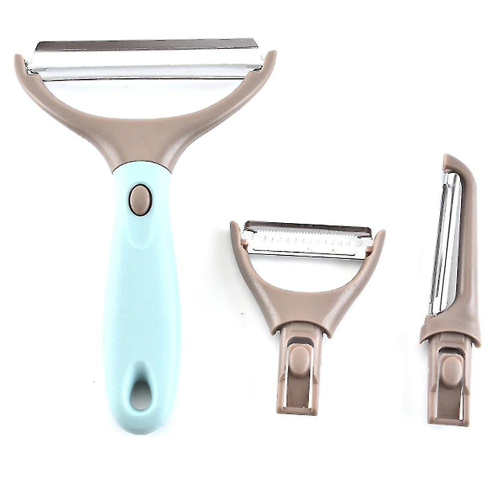 Vegetable Peeler  Stainless Steel Cabbage Carrot & Potato Peelers  Multifunctional Veggie And Fruit Peeler Set Of 3