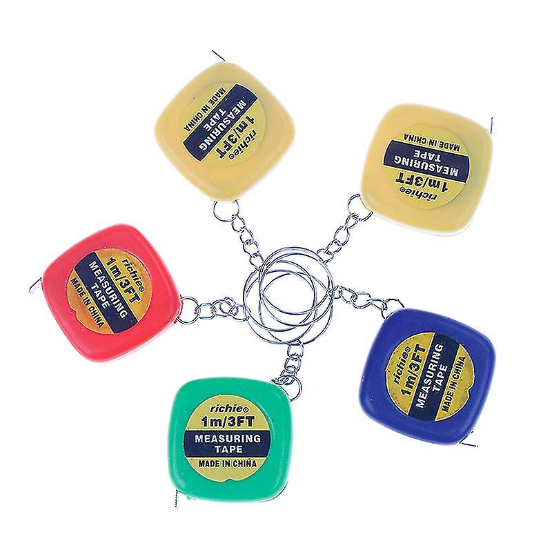 2pcs Easy Retractable Ruler Tape Measure Small Mini Portable Pull Ruler