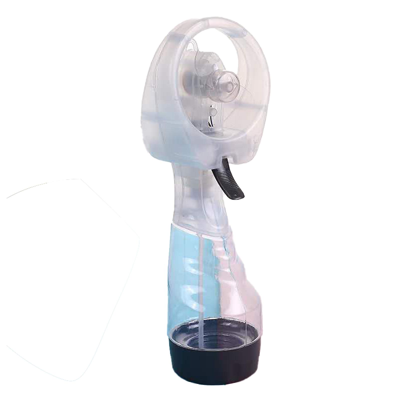 Portable Handheld Misting Fan - Battery Powered Cooling Mist Spray