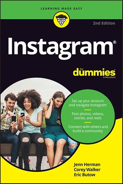 Instagram For Dummies by Eric Butow Paperback Book