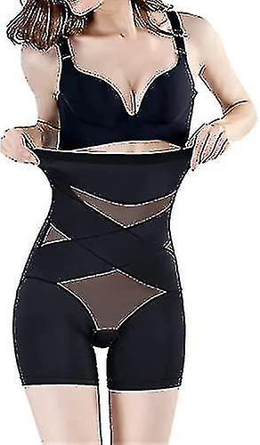 High Waisted Shaper,cross Compression Abs Butt Lifter Shaping Pants