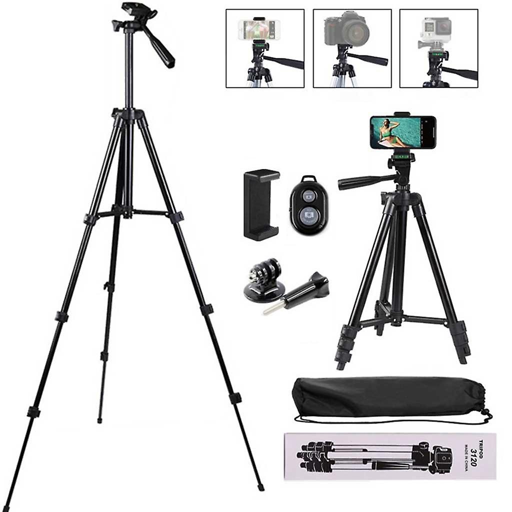 Flexible Tripod Stand Indicator Light for Cell Phone Camera Selfies Vlogging