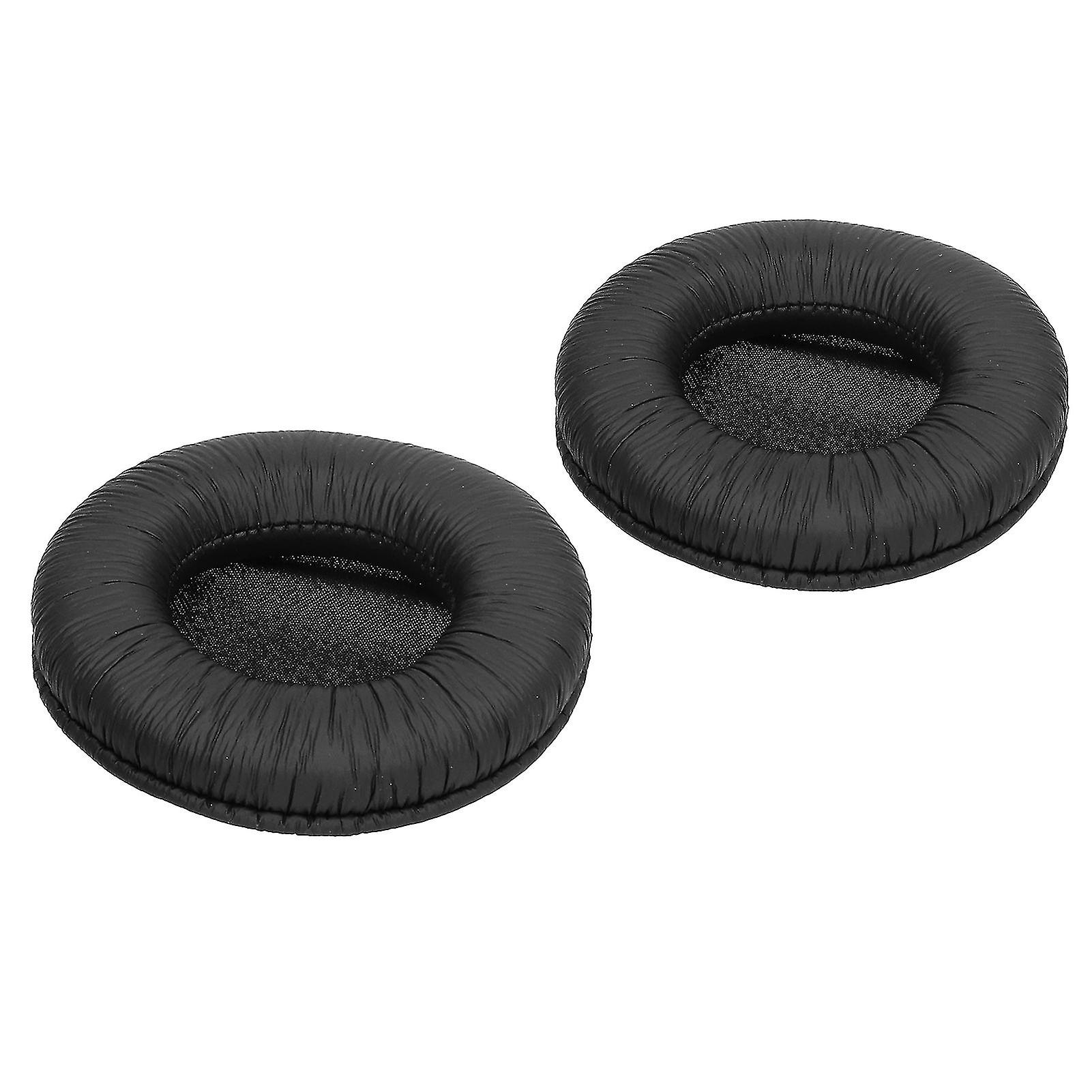 2pcs 95mm/3.7in Headset Earpad Cover Cushions Good Elasticity Blocking External Noise Universal